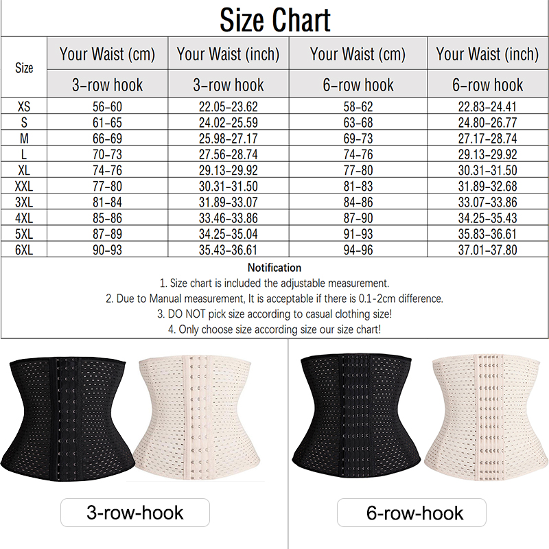 XS-6XL DropShipping Private Label 4 Acier Désossé 6XL Personnalisé Fajas Colombianas Body Shaper Plus Taille Corset Taille Formateur Avec Crochets