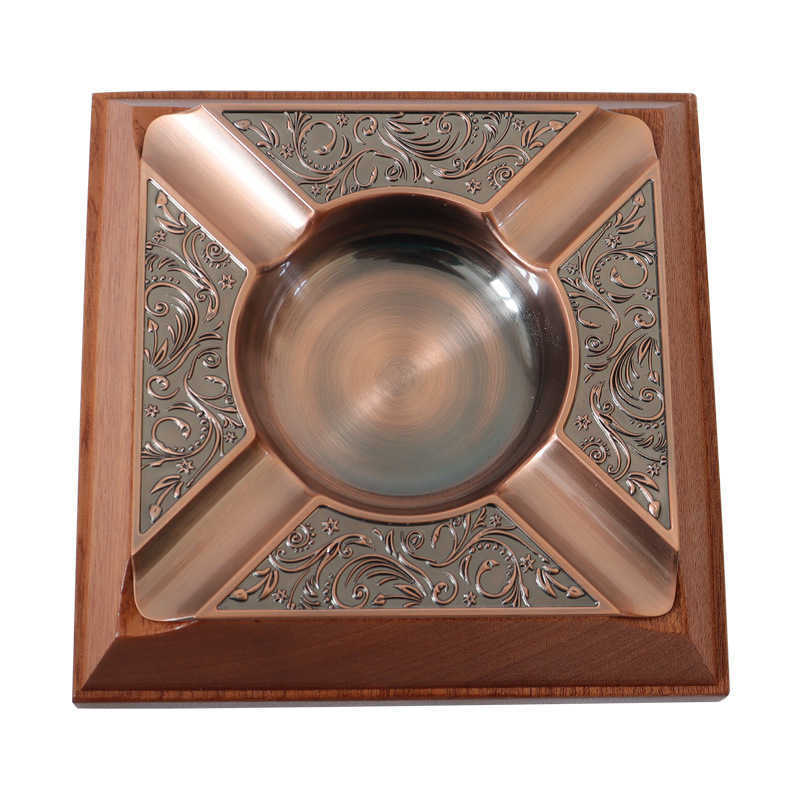 Chabiliwood Cigar Ashtray Vintage Style Ash Ang Lussury Ash Tray Briquets HKD230808