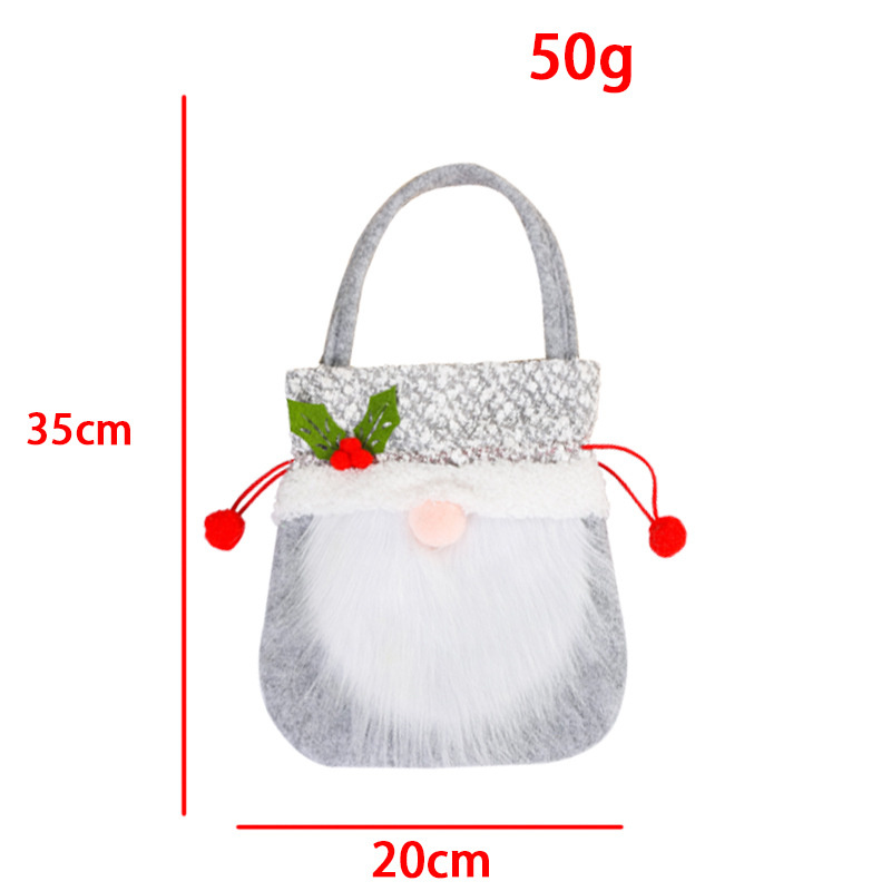 Noël Gnomes Cadeau Sac Portable Traiter Fourre-Tout Arbre De Noël Cheminée Home Office Décoration Enfants Faveur Jouets