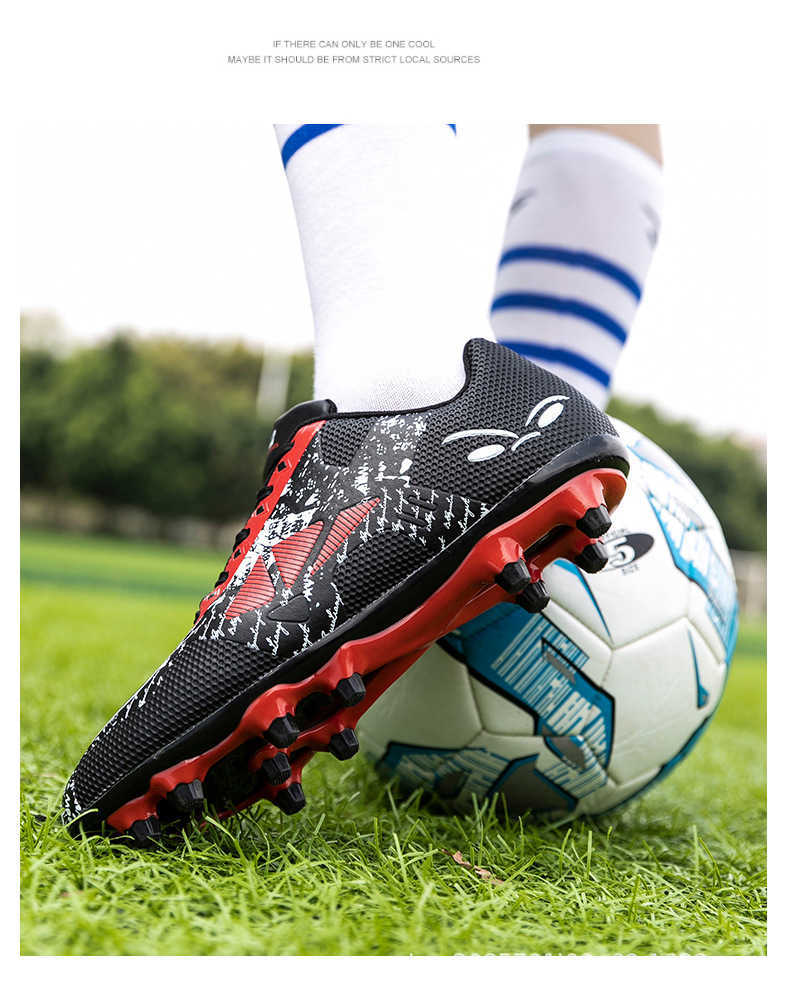Nowe przybycie męskie buty piłki nożnej dzieci