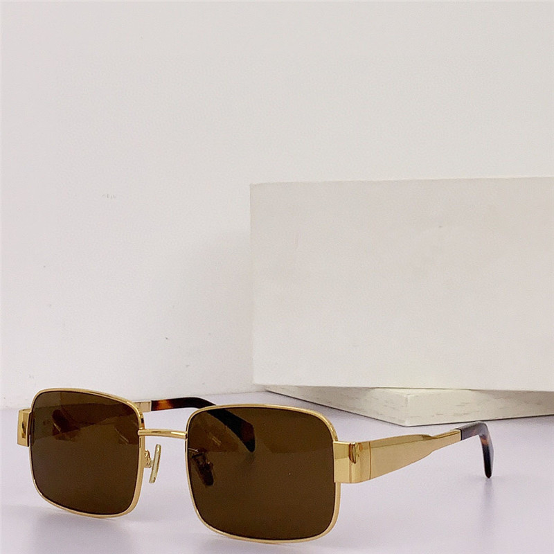 Nieuwe fashion design vierkante zonnebril 40237U metalen frame eenvoudige en populaire stijl veelzijdige outdoor uv400-beschermingsbrillen