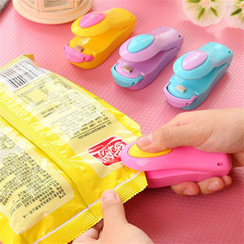 Portable Mini Heat Sealing Machine Household Impulse Sealer Seal Packing Plastic Bag Plastic Food Saver Storage Kitchen Tools JL1829