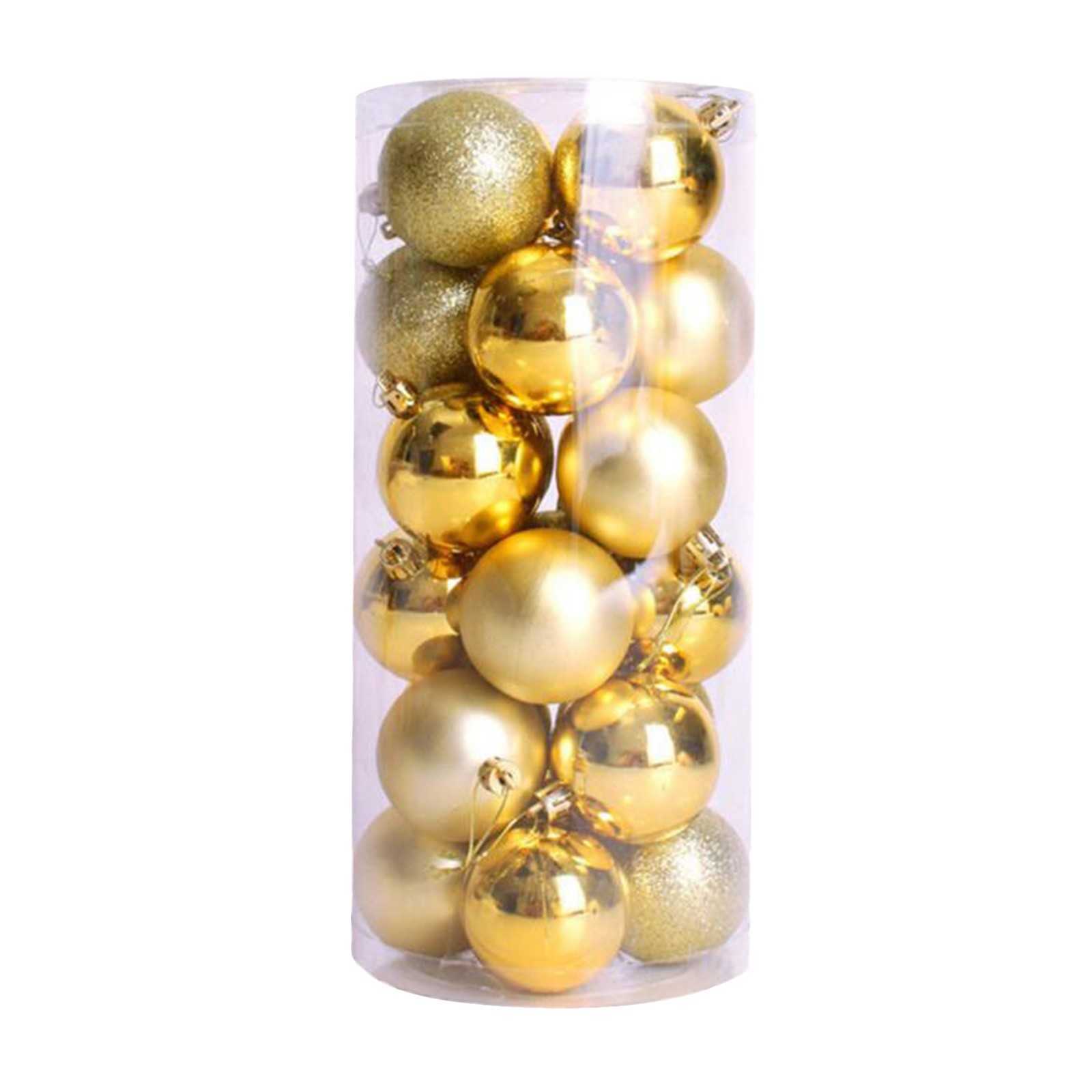 Xmas Christmas Tree Ornament Hanging Home 40mm Ball Party Bagattella Decor Home Decor L230620