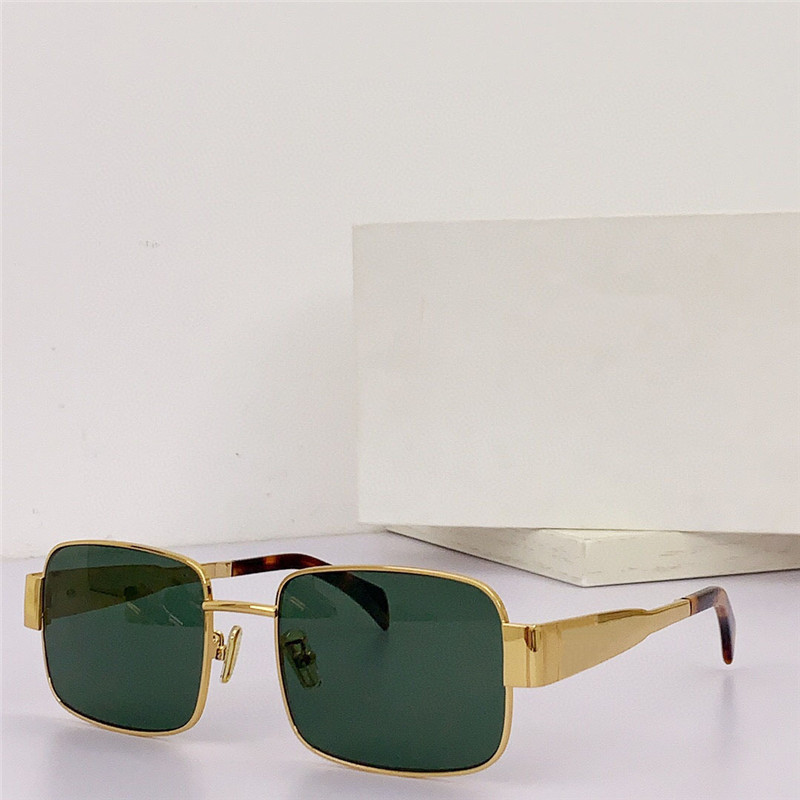 New fashion design square sunglasses 40237U metal frame simple and popular style versatile outdoor uv400 protection glasses