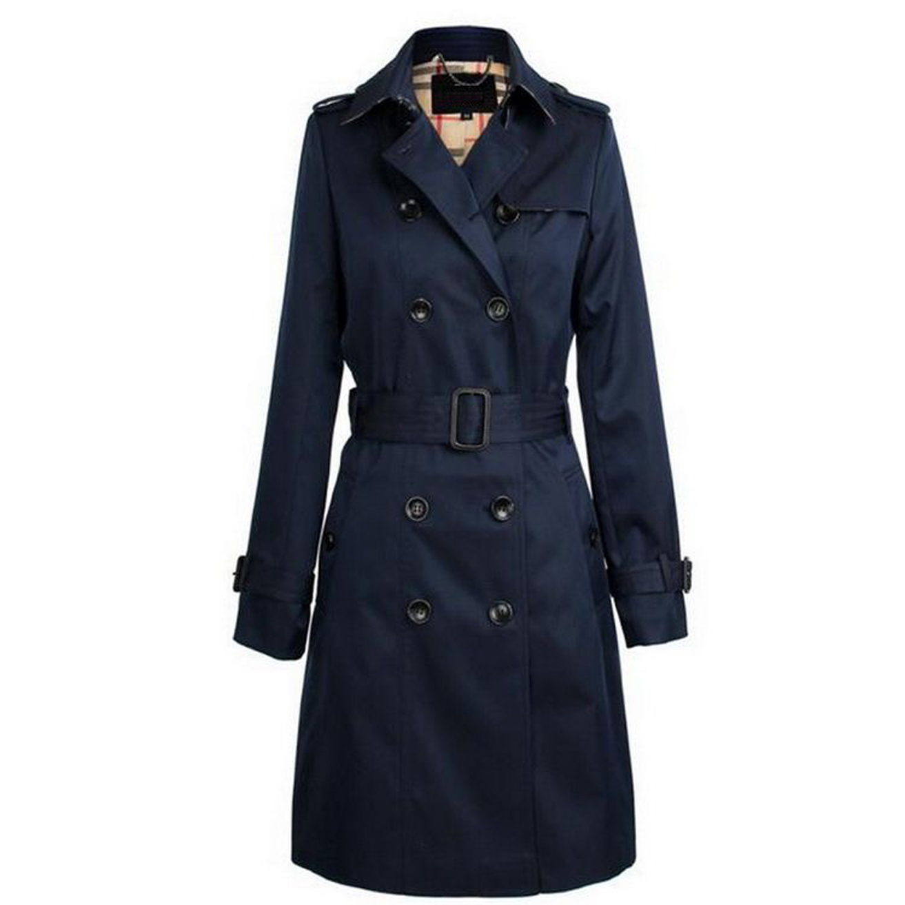 Gabardina feminina de grife de luxo Feminina Jaqueta corta-vento Casaco de cinto solto Feminino Casual Longo Trenchs Coat