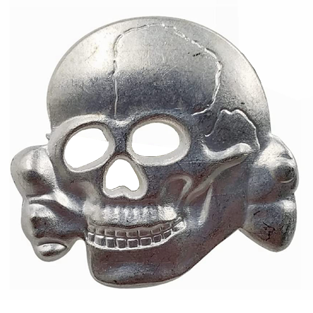 Skeleton Skull Badge Metal Pin Brooches Medal Hat Badges Clothes Accessories Corsage Pins for Clothes Hat Backpacks