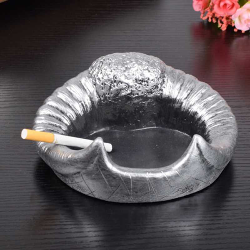 Retro Cow Ashtray Home Living Room Настольная рабочая стола Практическое творческое хранение личности