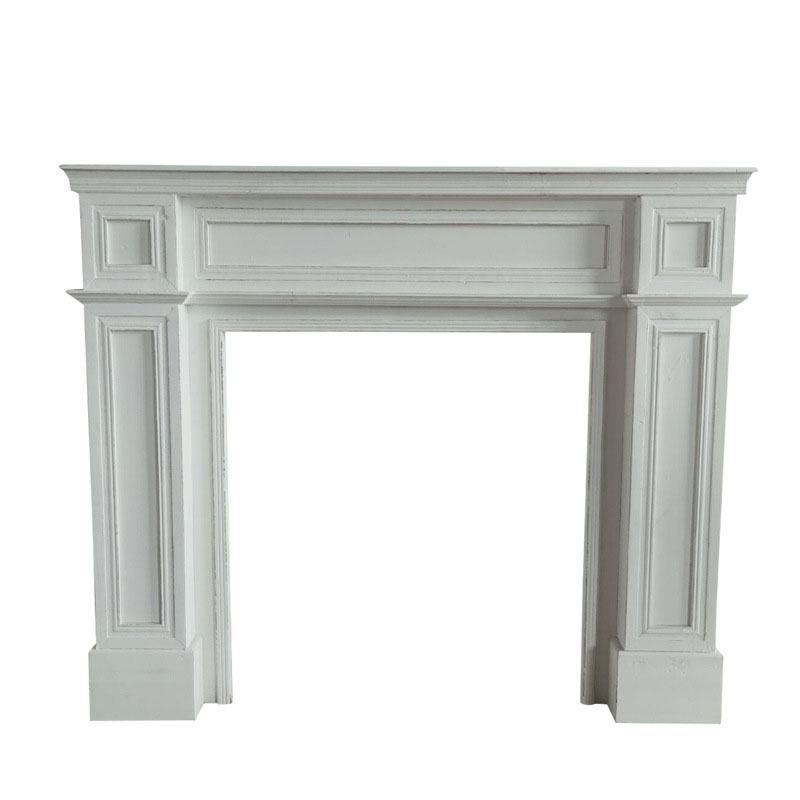 Wholesale American style solid wood fireplace decoration homestay retro and nostalgic fireplace