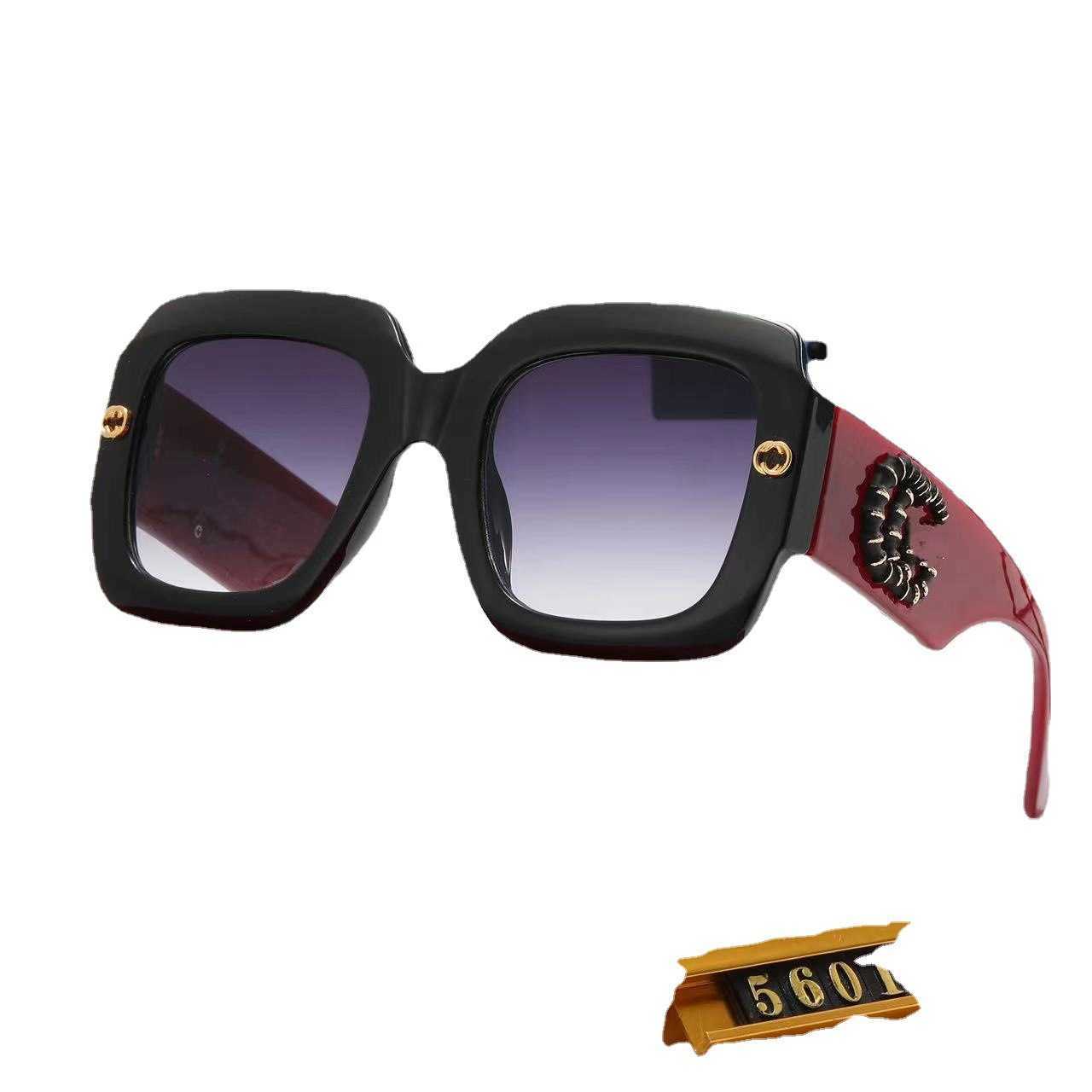 2023 Neuer Luxusdesigner in Übersee Neue Männer und Frauen Großrahmen Sonnenbrillen Spezielle PP5601 für Touristenbrillen Style 00xf64