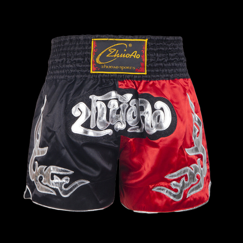 Мужские шорты MMA Шорты Профессиональный любитель кикбокзер шорт женский мужчина детские мальчики девочки вышивая муайхайские короткие брюки борьба с ношением 230808