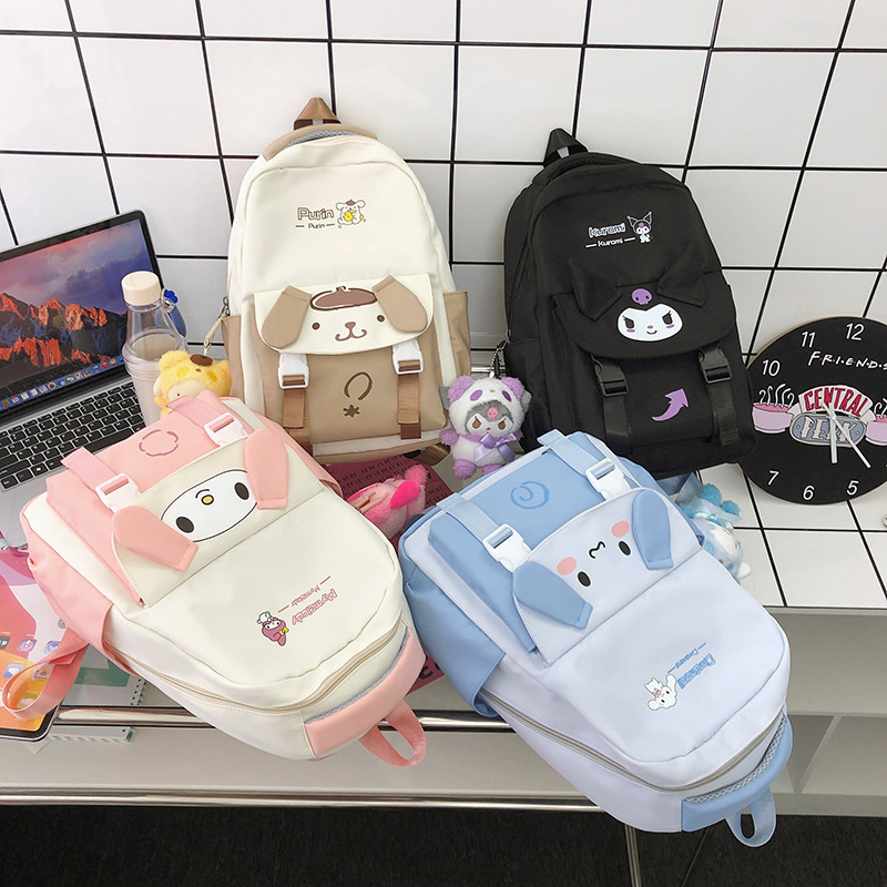 Bolsa escolar coreana estilo campus estudante mochila para meninas 2023 novas mochilas de viagem de lazer ao ar livre simples bolsas de ombro para casal