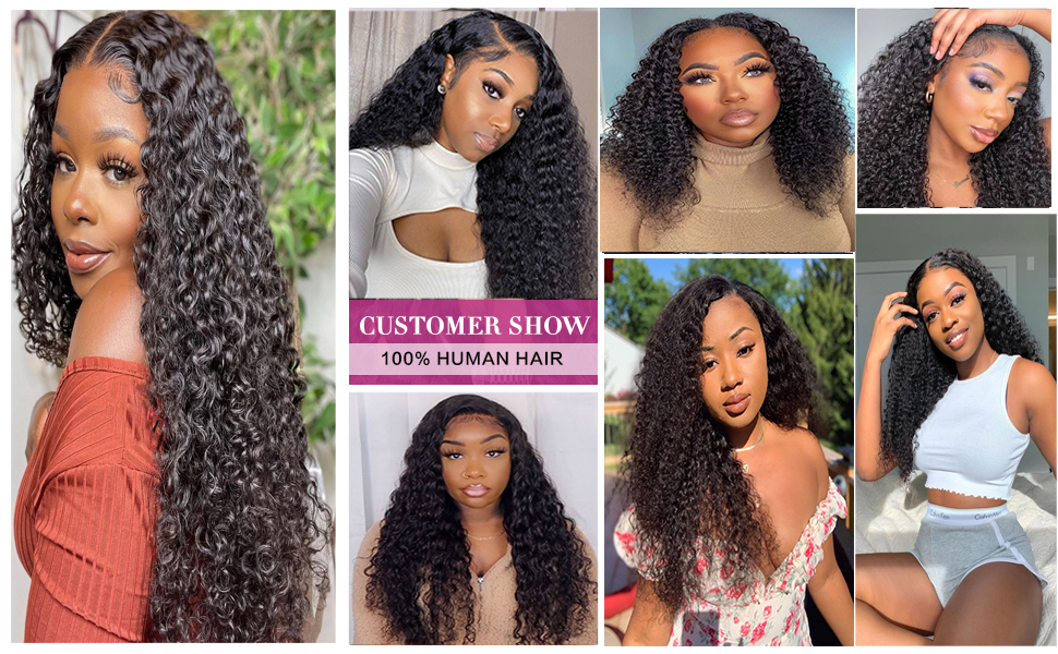 Kinky Curly U V Part Wig Human Hair No Leave Out Glueless Brazilian Deep Curly Wave U Part Human Hair Wig for Women 180% Density