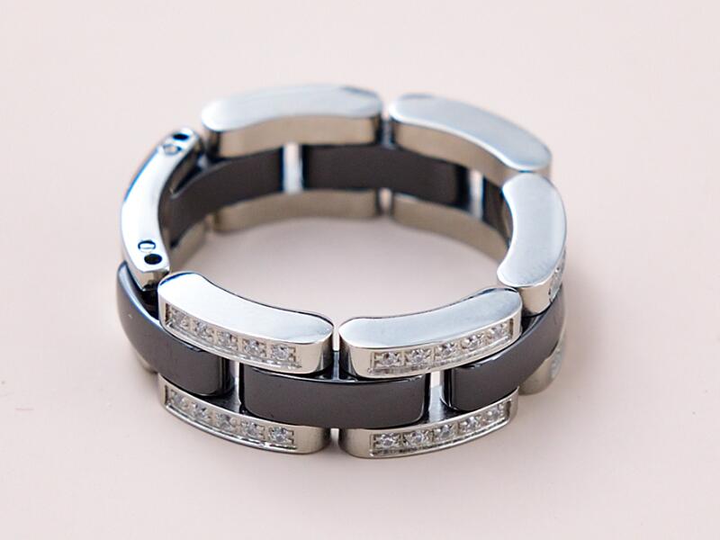 RealFine888 3A Rings Diamonds Wedding Ring Ring Jewelry Jewelry for Woman with Box Size 6-10