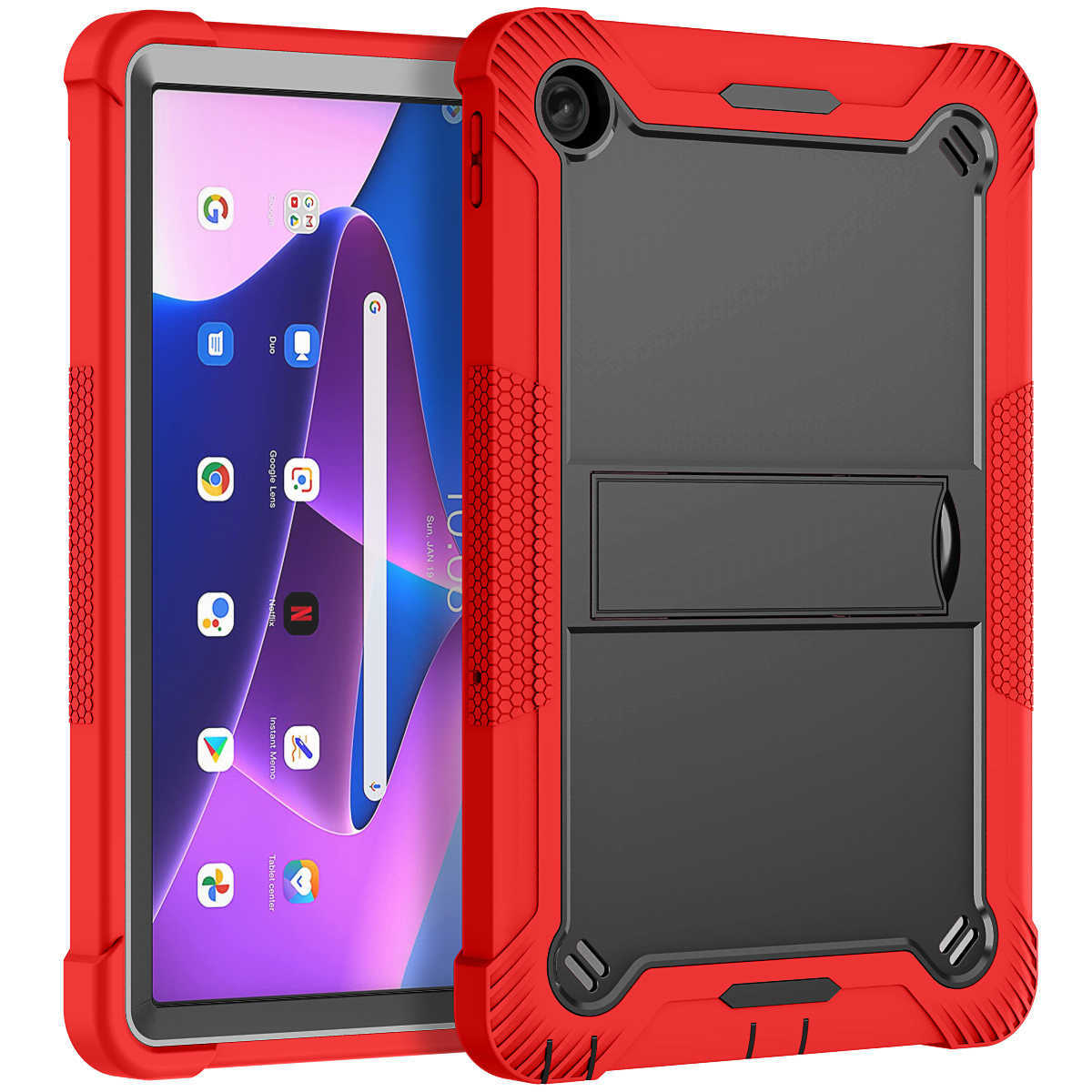 For Lenovo Tab M10 Plus 3rd Gen 2022 10.6 TB125FU 128F 3nd Gen TB328FU TB328XU HD TB-X606F X306F Case Armor Shockproof Cover HKD230809