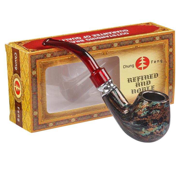 Mais recente cachimbo de plástico de baquelite Tigela de metal Tabaco colorido Cigarro Filtro de ervas Dicas para as mãos Cachimbos Acessórios para ferramentas