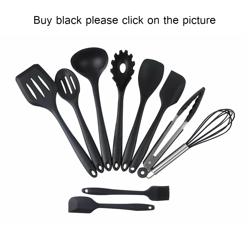 wholesale Cookware Sets Design Kitchenware Silicone Heat Resistant Kitchen Cooking Utensils Non-Stick Baking Tool Cooking Tool Sets for 