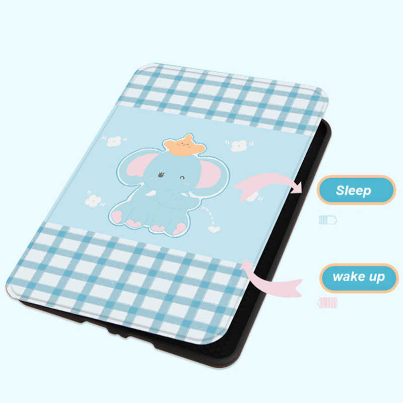 Funda blanda para Kindle Paperwhite 4 3 2 1, funda inteligente para Kindle 10th 2018 8th 2016 Youth 958 658 558, Funda de cuero PU HKD230809