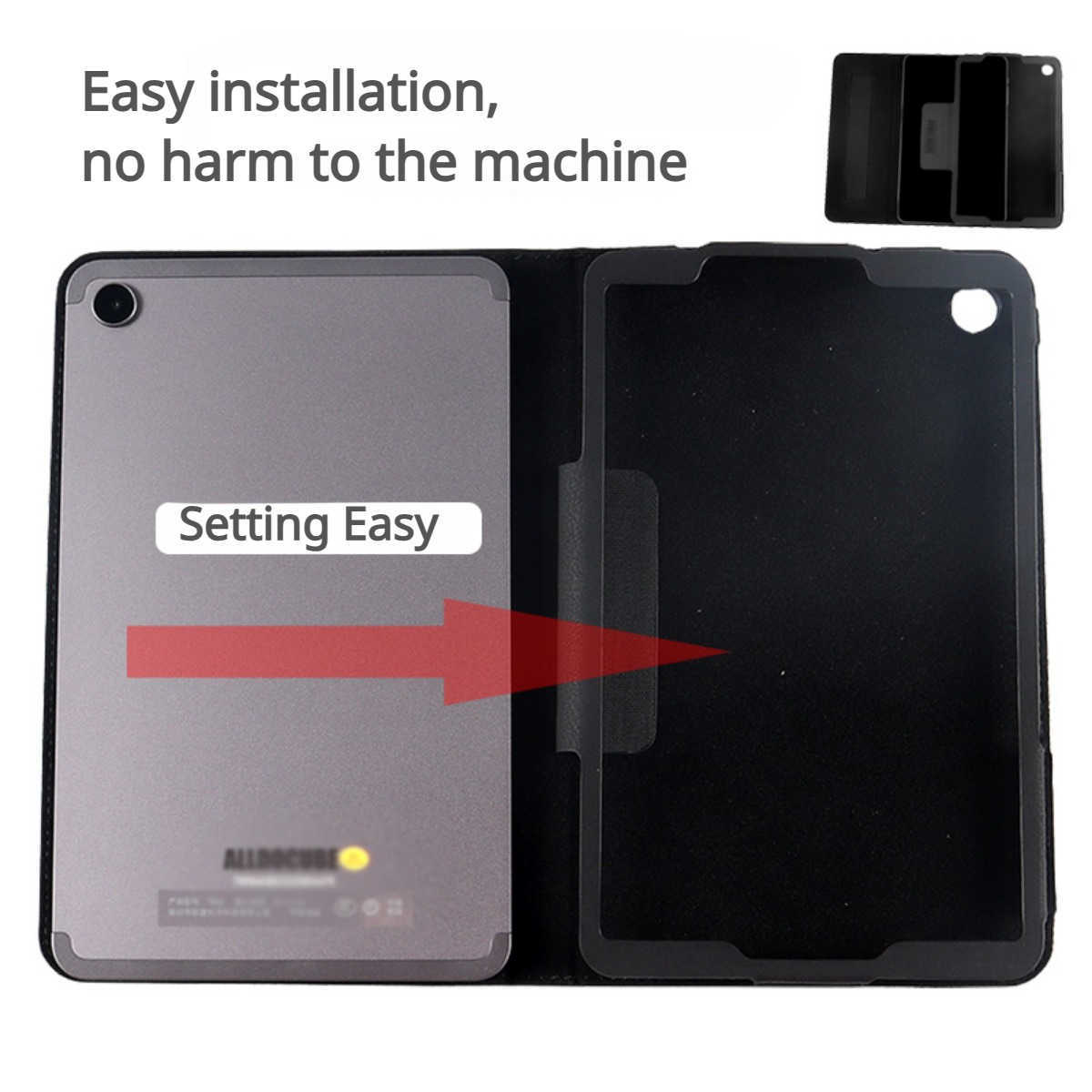 Flip Case dla Alldocube IPlay50 Mini 8.4 '' Case Case Folding Stand Ochronność dla Iplay 50 Mini Tablet Cover HKD230809