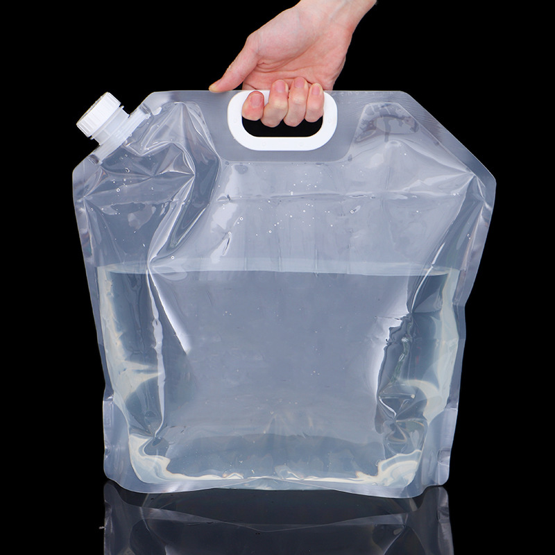 5L/10L Klapp Wasser Flasche Große Kapazität Outdoor Camping Klettern Radfahren Tragbare Wasser Tasche Wasserkocher