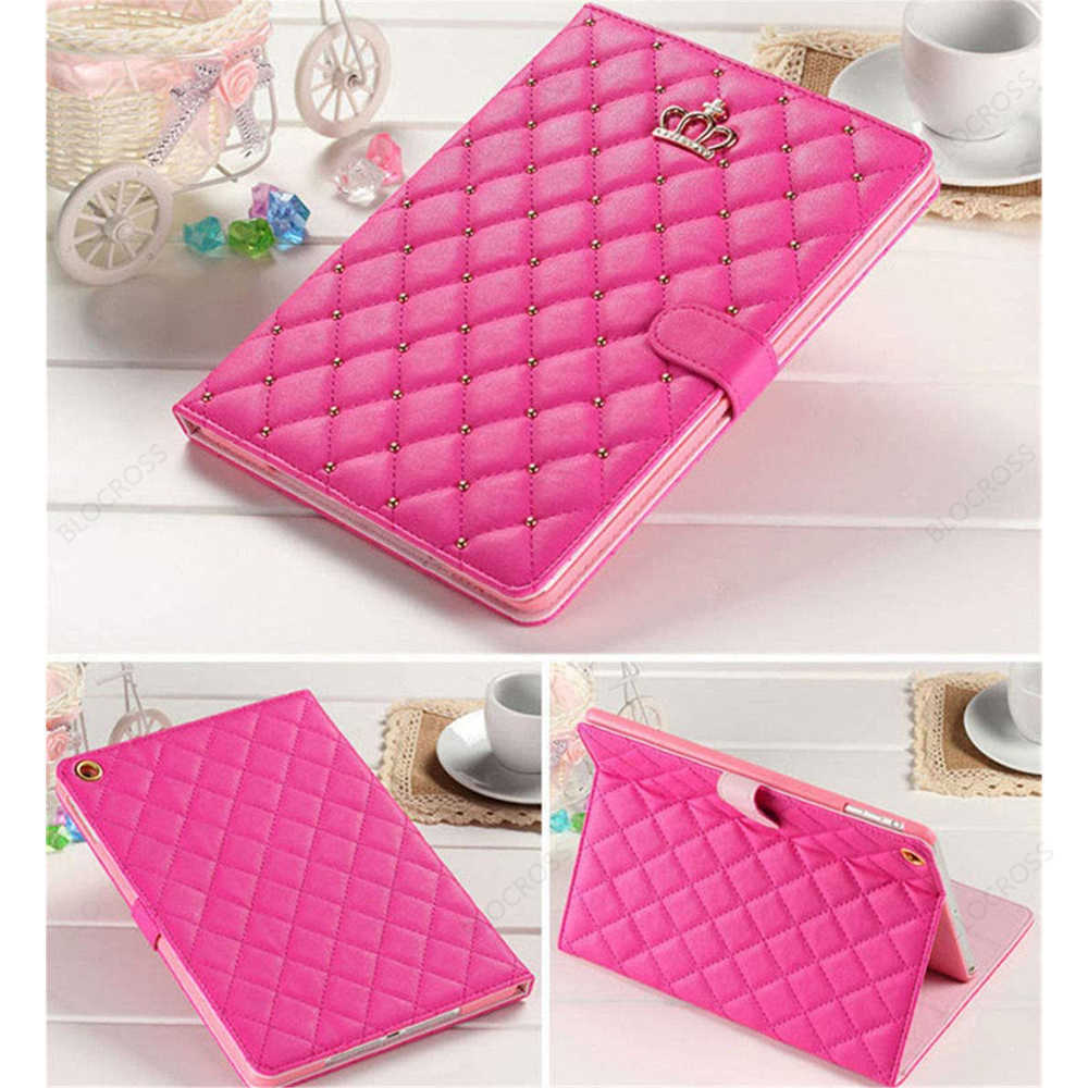 Funda Case for iPad 10.2" Air4 Air5 10th Gen iPad Air1 Air2 9.7" Pro10.5 Pro11 Lambskin Stand Smart Case for iPad 2 3 4 mini 5 6 HKD230809