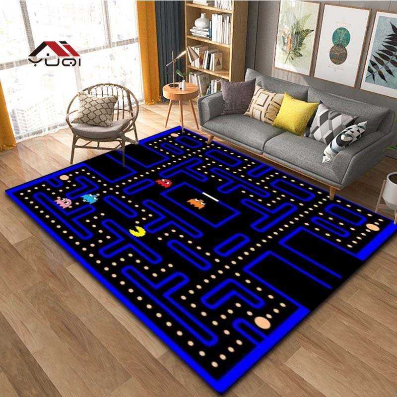 ic Retro Game Pattern Living Room Area Carpet Bathroom Mat Creative Doormat Bedroom Mat Outdoor Rug Bedroom Decor 15 Sizes HKD230809