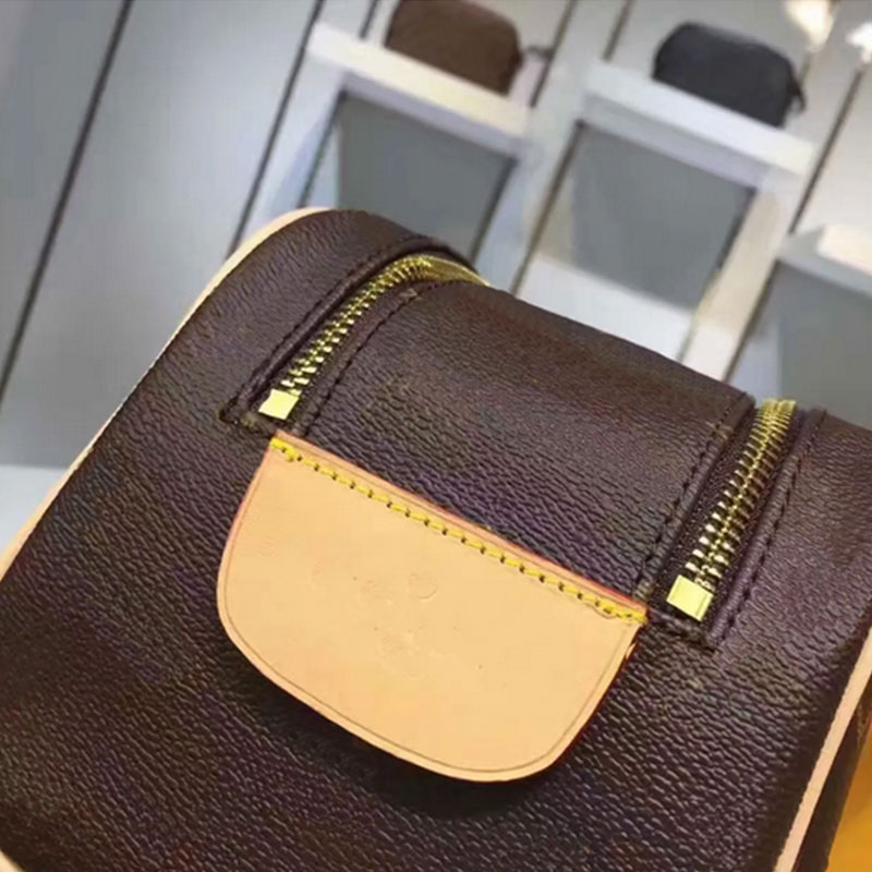 Sacoche borsa cosmetica all'ingrosso borsa da viaggio grande da donna uomo borsa da lavaggio borsa da trucco borsa da uomo doppia cerniera borsa cosmetica 47528