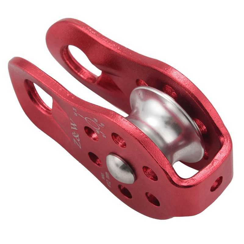 Rock Protection Pulley Rope Tree Climbing Climber Arborist Fixed Red HKD230811