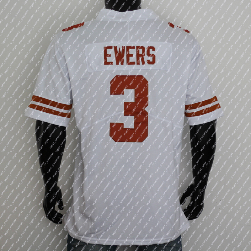 Texas Longhorns Football Jersey Quinn Ewers Bijan Robinson Arch Manning Xavier värdig Jaylan Ford Whittington Adonai Mitchell T'Vonre Sweat McCoy Vince Young