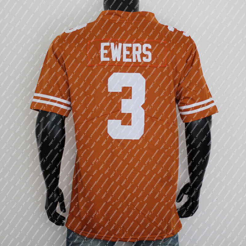 Texas Longhorns Football Jersey Quinn Ewers Bijan Robinson Arch Manning Xavier värdig Jaylan Ford Whittington Adonai Mitchell T'Vonre Sweat McCoy Vince Young