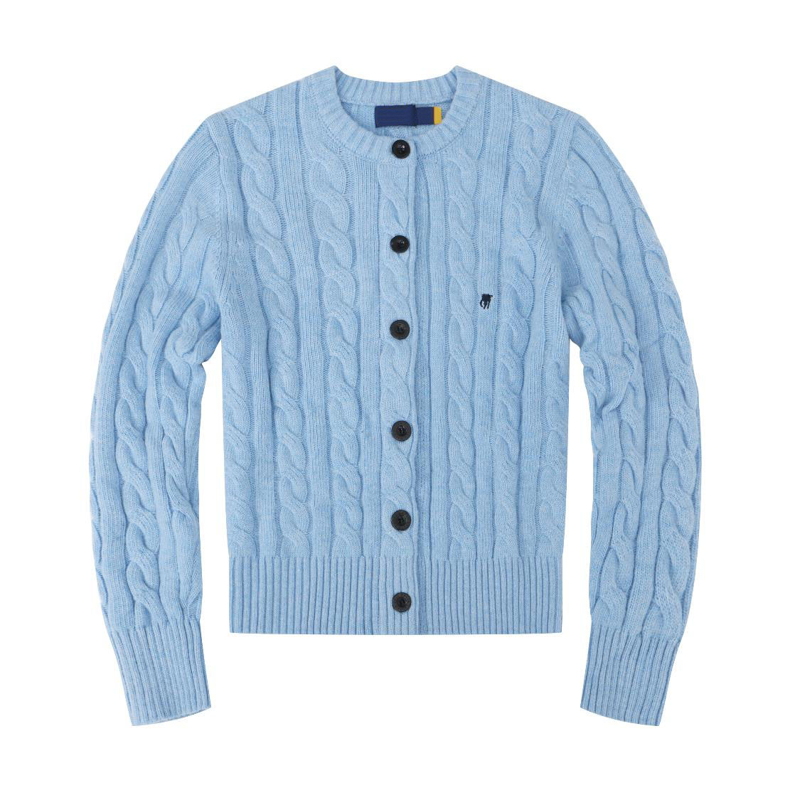 Женский дизайнер-дизайнер кардиган-свитер мод осень осень пуловер круглый вязаная толстовка