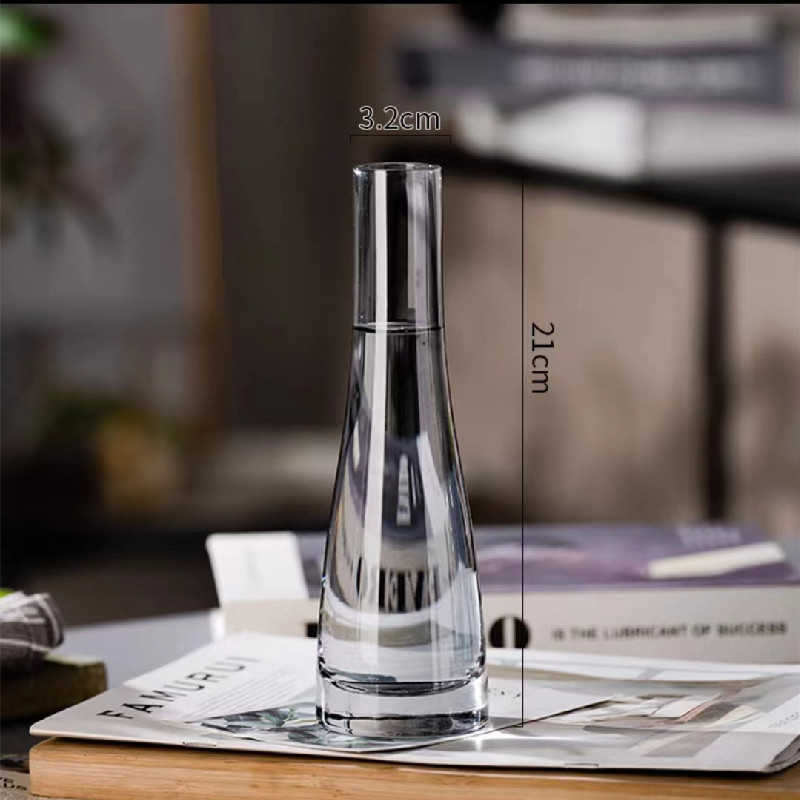 Creative Pot Vase Flower for Table Plant Bottle Container Vases Terrarium Glass Nordic Flower Hydroponic Transparent HKD230810