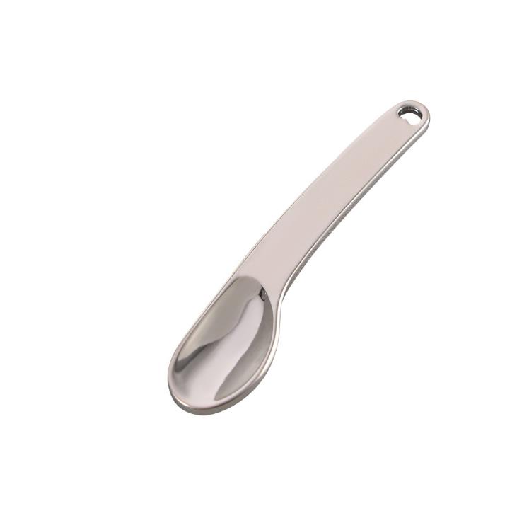 Spoons Curved Cosmetic Spatula Scoops Makeup Mask Spatulas Facial Cream Spoon for Mixing and SamplingRose Gold/Silver/Gold SN839