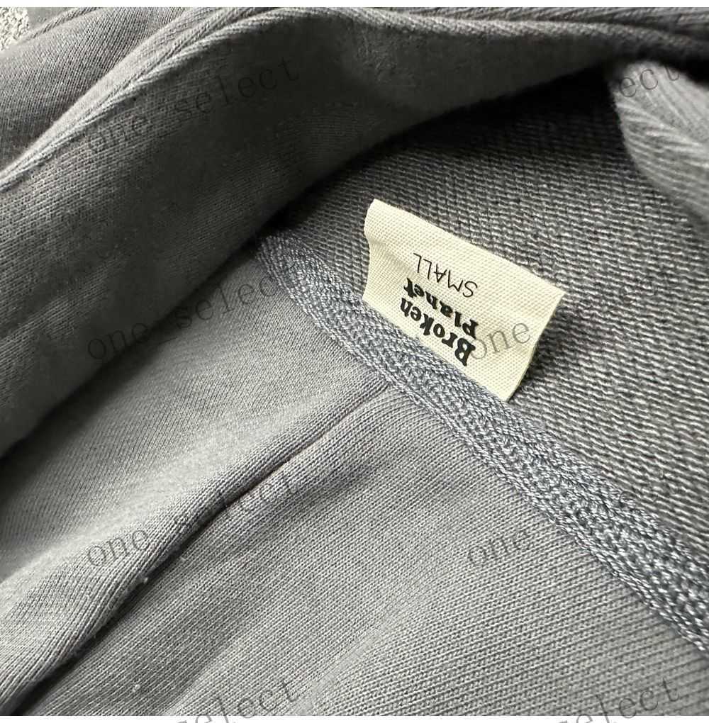 Męski designer pullover zepsuty planeta pianka litera druk bluza z kapturem luźna swobodne spodnie z kapturem y2k set Street Modna moda