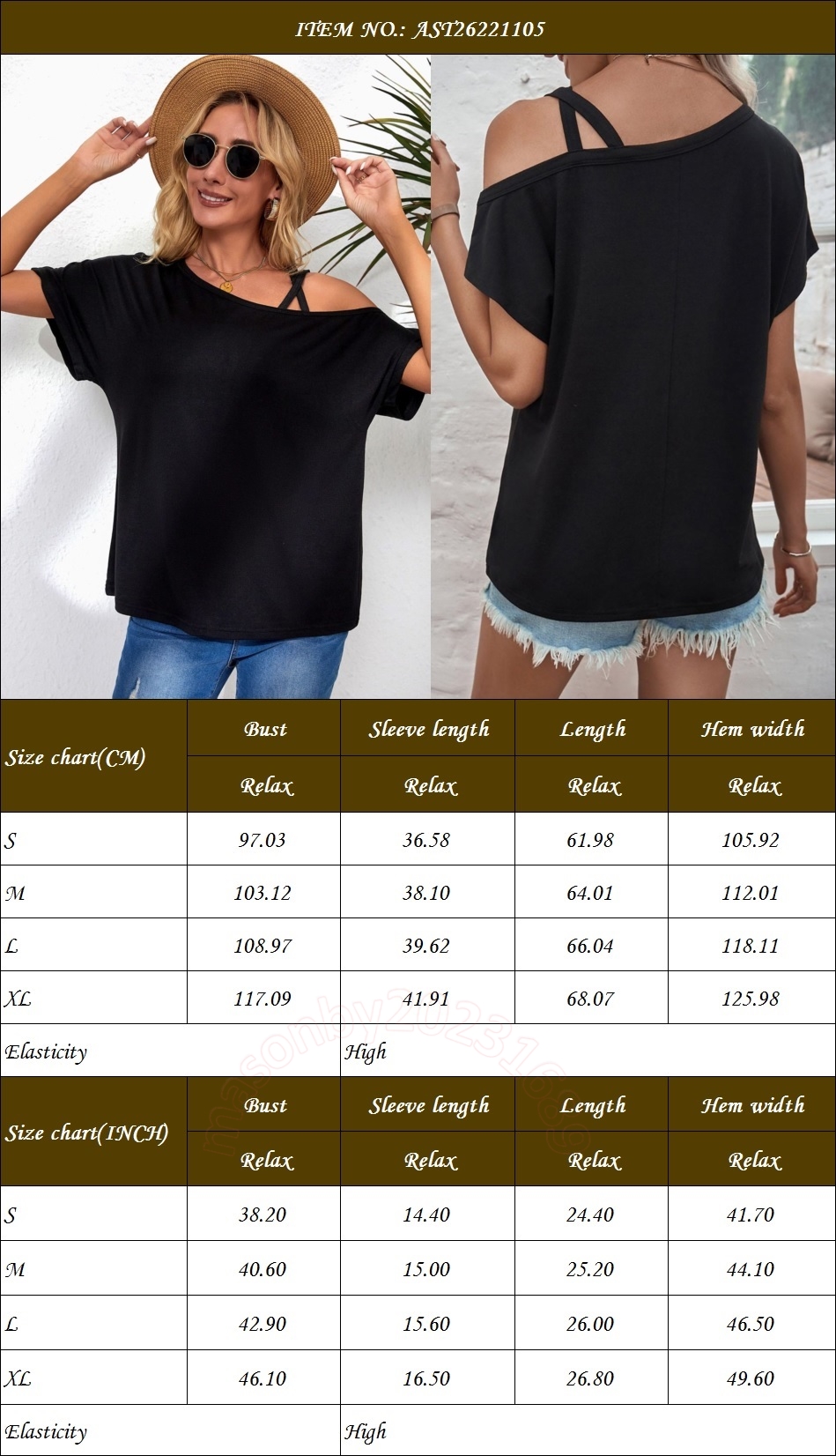 Gorąca sprzedaż nowej letniej odzieży poliestrowa pusta koszulka pulloczyna AST26221105