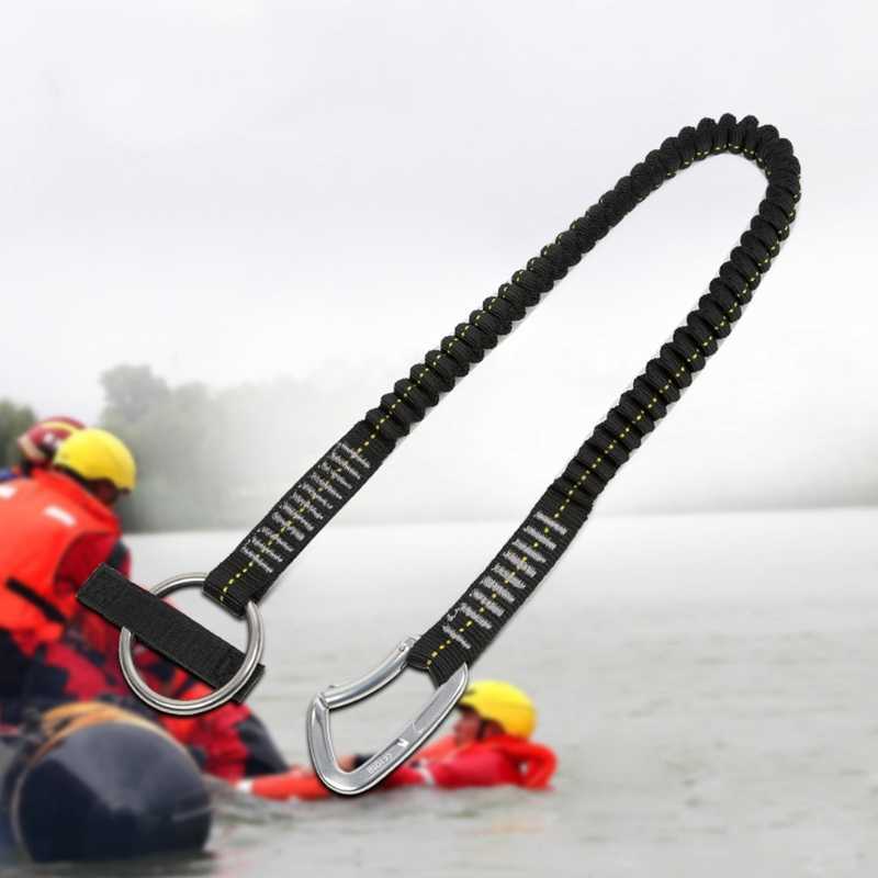 Rock Protection Outdoor Climbing Fall Proof Elastic Rope Used for Outdoor Expansion Jungle Crossing for Protection Strong Load Bearing HKD230810