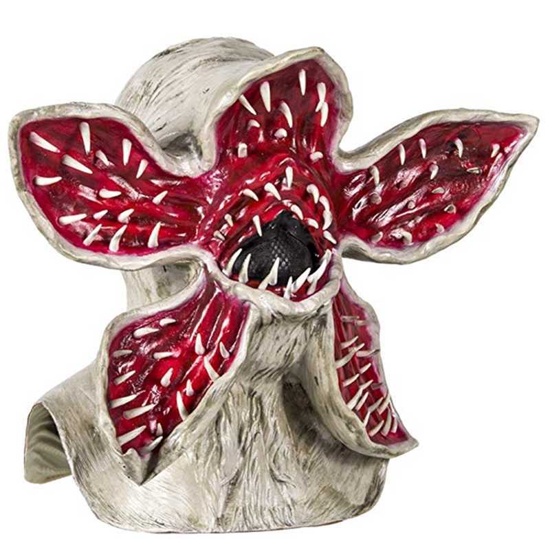 Halloween Demon LaTex Mask Stranger Things Demogorgon Mask Lateks