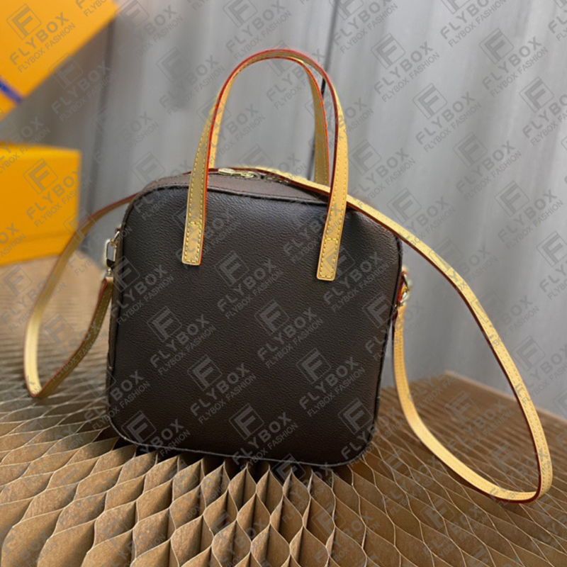 M47500 Vintage Tote Handväska Kvinnor Fashion Luxury Designer Shoulder Bag Crossbody Messenger Bag Top Quality Purse Pouch Snabb leverans