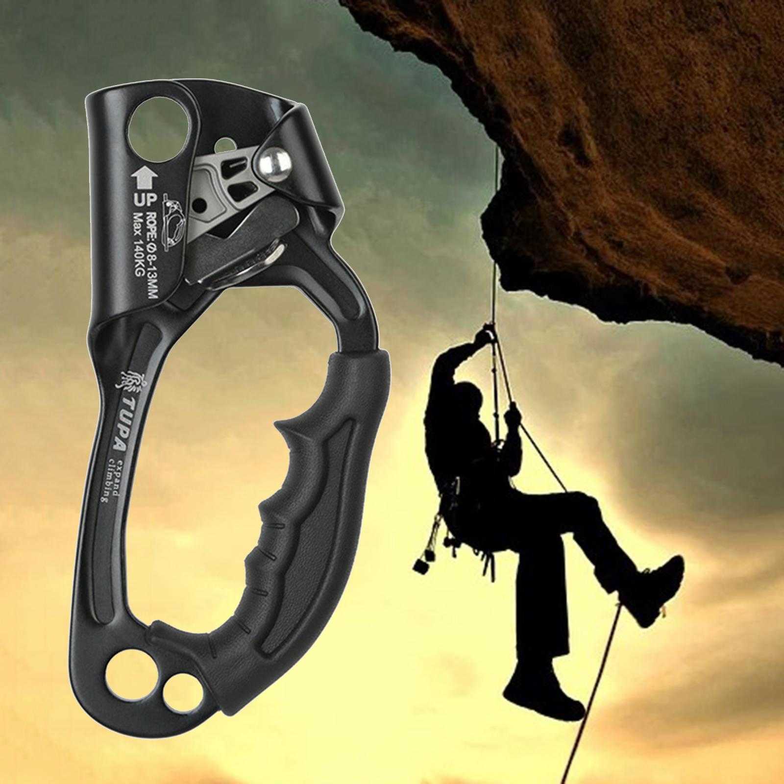 Protection Rock Outdoor Climbling Hand Ascence Device Mountaineer Handleer Handle gauche ROPE ROPE ROPE HKD230811