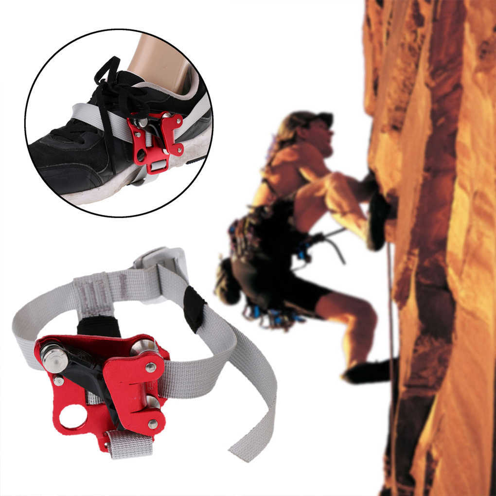 Felsschutz Kletterausrüstung Höhlenstiefel montiert Geräte Bergsteigen Sicherheitsausrüstungsbaumbaum-Zubehör für 8-13 mm Seil HKD230811