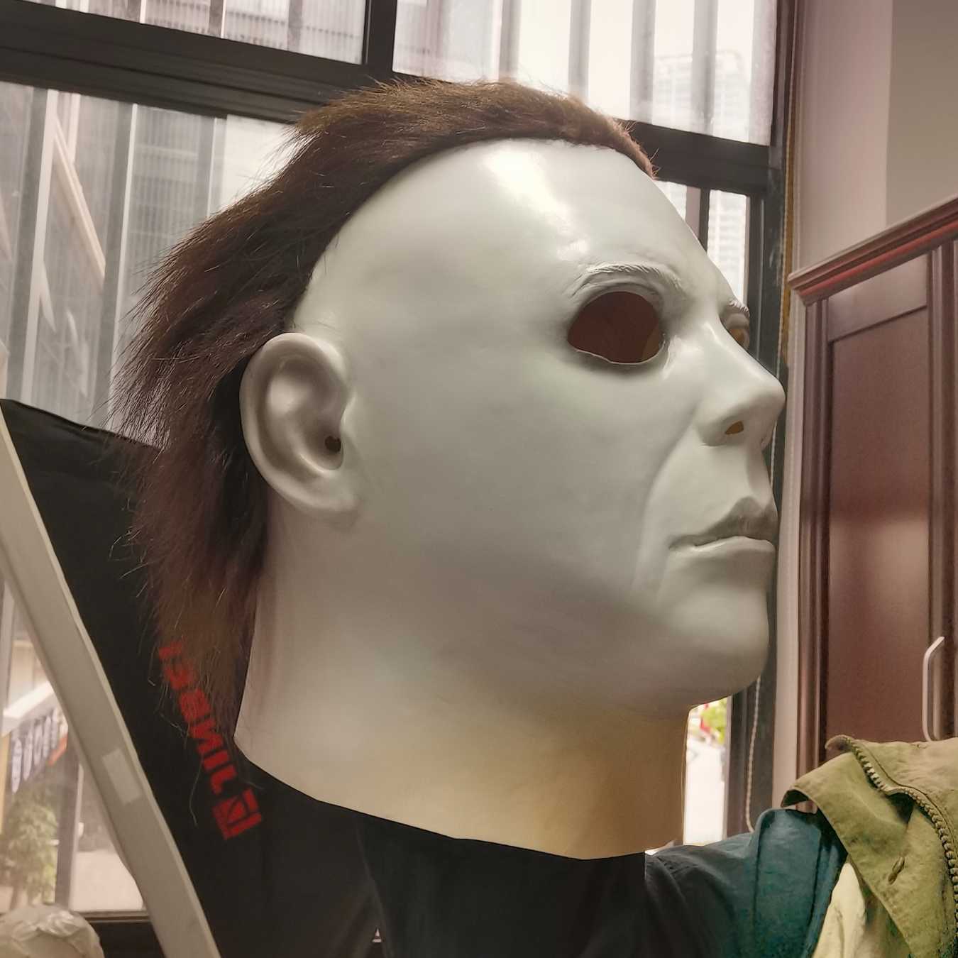 1978 Original Halloween Michael Myers Mask Cosplay Horror Bloody Killer Demon Latex Hjälm Carnival Masquerade Party Costume HKD230810