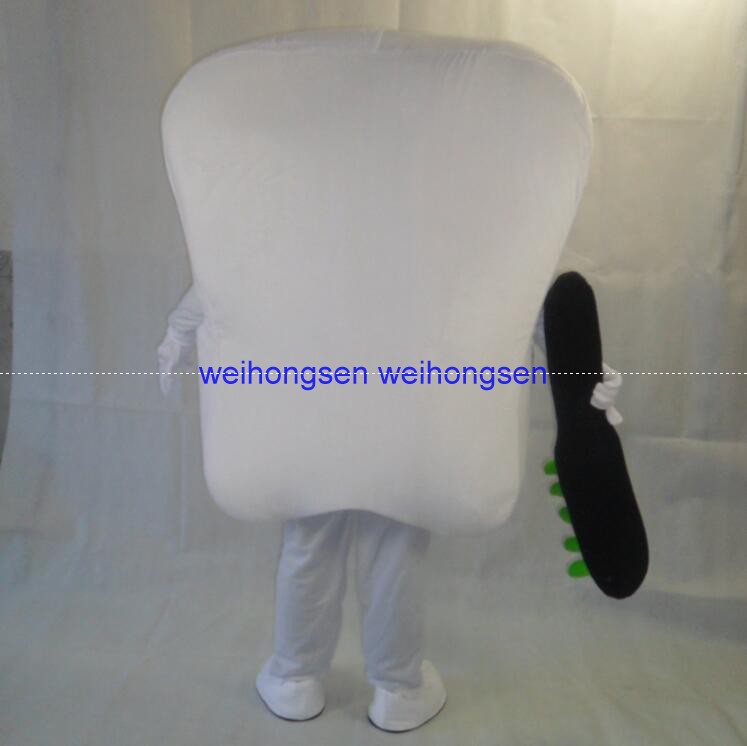 Make Eva Material Dente Mascot Costume Abbigliamento Cartoon Dental Health Annuncio e pubblicità 635