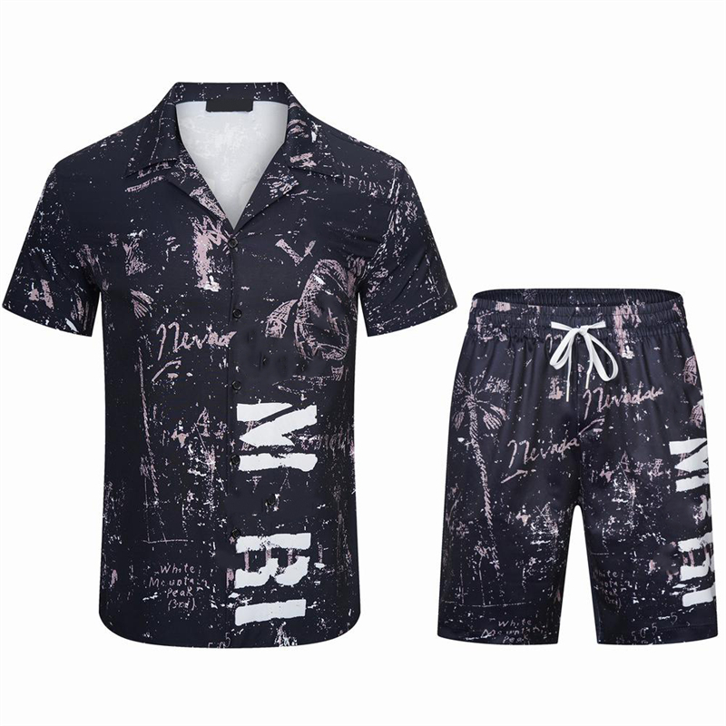 Summer Designer Men Tracksuits Set Mens Set Men Stampa classica Suit da donna Tshirts Luxury Casual Balches Man Shorts Graffiti e magliette Setsm-3xl