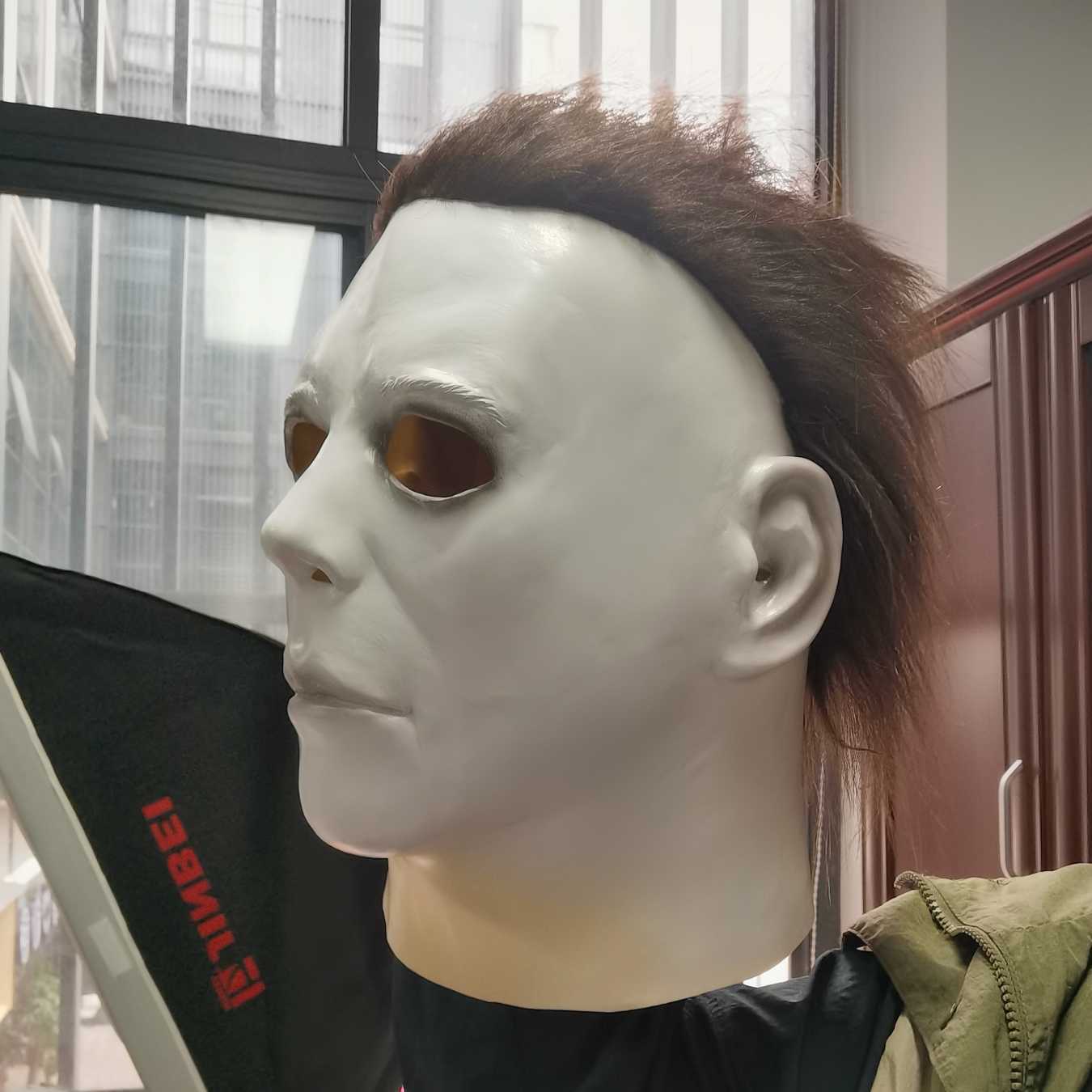 1978 Original Halloween Michael Myers Mask Cosplay Horror Bloody Killer Demon Latex Hjälm Carnival Masquerade Party Costume HKD230810