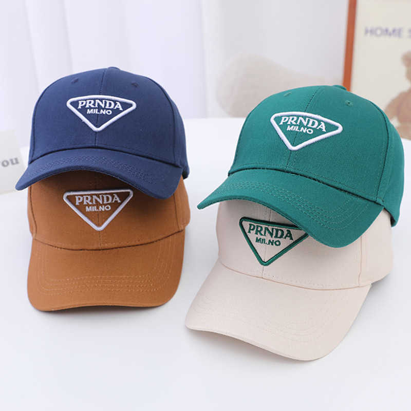 Top designer Luxury Hat Autumn New Casual Children's Baseball Cap coréen Version Coréenne Letter Boy's Fashionable Trendy Voyage