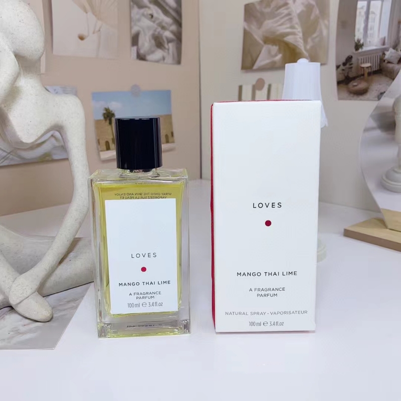 Luksusowa marka kobiet perfumy joloves białe róża liście cytrynowe 100 ml zapach 3,3fl.zn eau de parfum długotrwały zapach dziewczyna w sprayu Kolonia Wersja Szybki statek