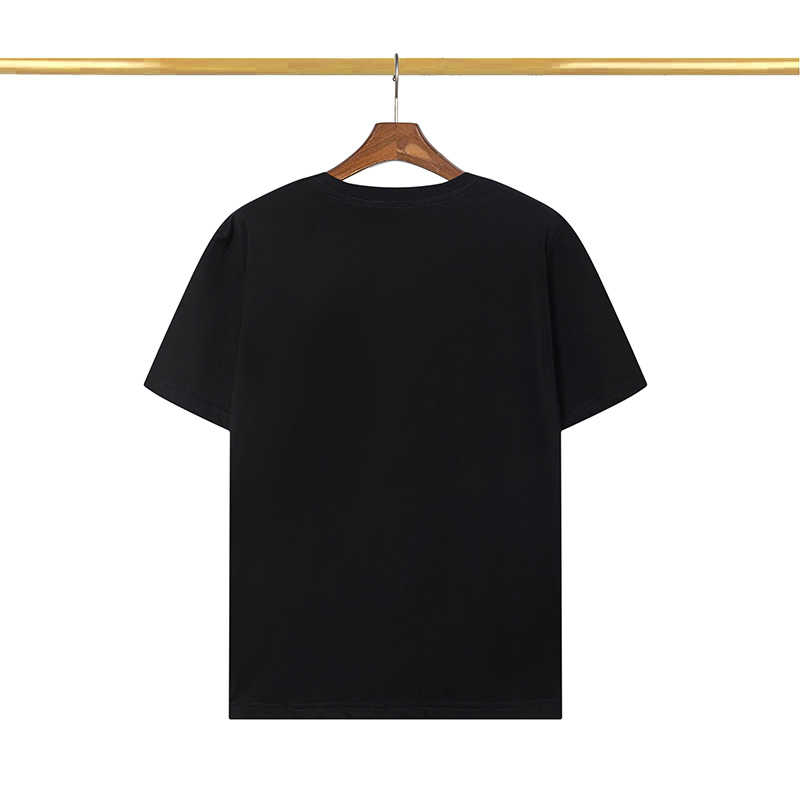 Designer Famous Mens High Quality T Shirt Letter Print Round Neck Short Sleeve Black White Fashion Men Women Teesm-3xl