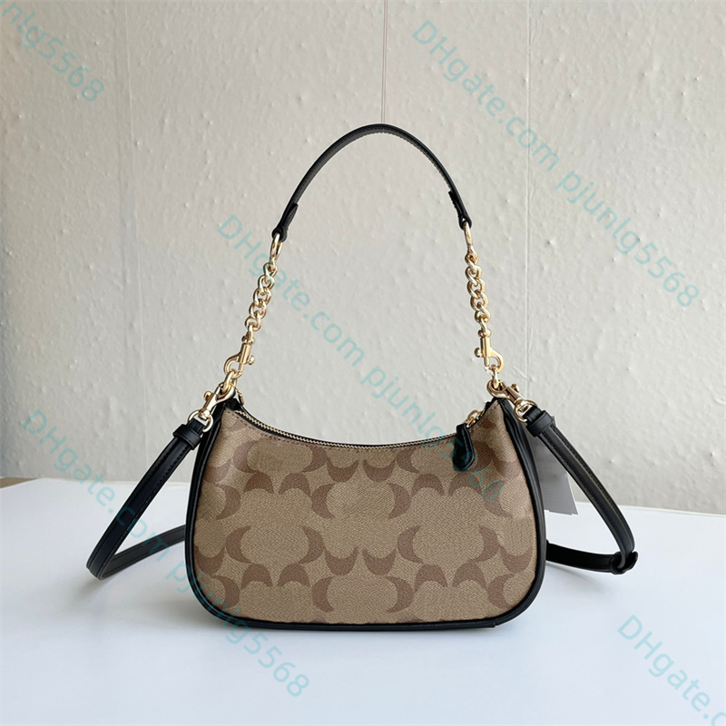 Topquality underarmsäckar kvinnors män designers totes crossbody lyxdesigner mode handväskor utskrift axelpåsar koppling totes hobo purses plånbok grossist