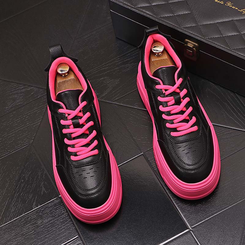 spring Fashion business comfortable driving shoes Breathable luxury men designer splicing Youth trend Casual footwear