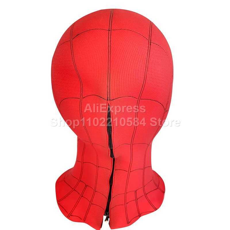 Halloween Spider Head Cover Children's Adult Clothing Helmet Mask Hero Expedition Rollspel Party Supplies Gifts HKD230810