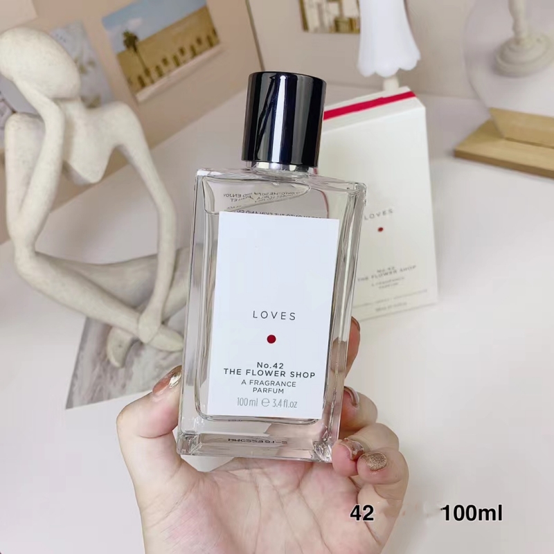 Lüks marka kadın parfüm joloves beyaz gül limon bırakıyor 100ml koku 3.3fl.oz eau de parfum uzun ömürlü koku kız kolonya sprey sürüm kalitesi hızlı gemi